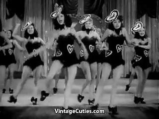 Vintage Burlesque, Burlesque, Stage, Vintage 1940