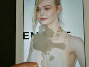 Cum on Elle Fanning - May 2016