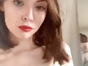 Fucking gorgeous babe stripping live on periscope