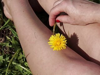 Mom, Flower Dress, Wild Amateur, Russia