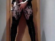 Me in Domina High boots finally cumming