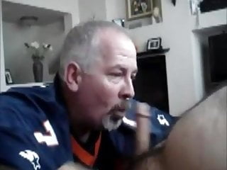 Blowing married daddy on game day 