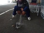 Hot Pissing on a cold day