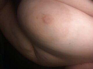 Oily Tits, Nipples, Redhead, BBW