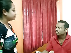 Indian beautiful neighbor bhabhi secret sex! Only for one hour !! 