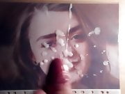 Cumtribute 4 on Maisie Williams