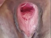 gaping vagina close-up