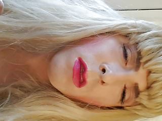 Sissy Plays And Pouts Before Eating Cum From Hand