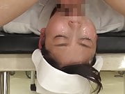 Spit-soaked nurse's face