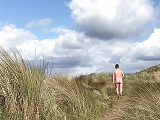 Nudist at beach April 2019