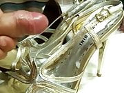 cumming on some hot high heel shoes