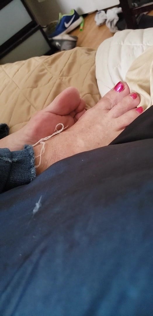 .My grandmas toes.