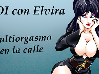 Spanish JOI con Elvira, Mistress of the Dark. 