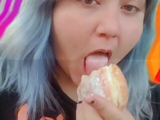 Food, Funny Blowjob, Blowjobs, Eating Chocolate Pussy