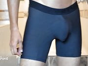  Big cock in underwear
