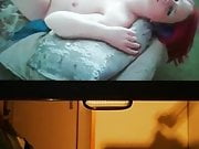 Wanking and watch porn till i cum