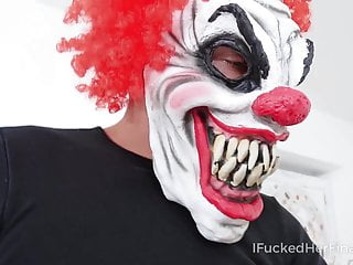 I Fucked Her Finally - Bisexual chicks ride an evil clown