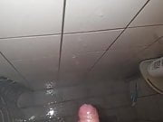 Quick fap while showering
