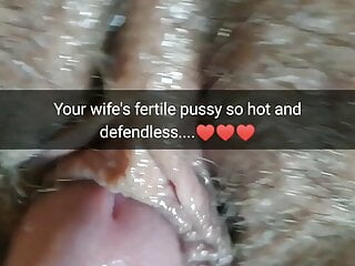  video: Your wife pussy so defenseless - i fuck and cum inside her