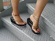 SEXY FEET and Stairs 