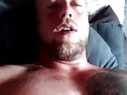 STRAIGHT GERMAN TATTOO JERKING OFF AND MOANING