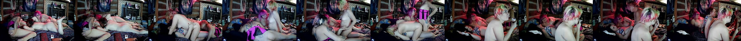 Transbian 5way Orgy W 3 Trannys And Cis Couple Goth Kink Xhamster