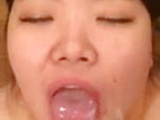 Asian Amateur Facial, Huge Facial, Asian Facial, Cummed