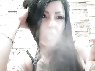 Smoking fetish from dominatrix nika how...