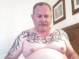 Fat bellied moustached daddy...