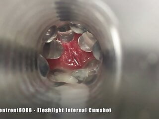Steventrent8008 Fleshlight Internal Cumshot...