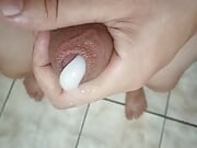The cock is full of hot and sweet cum for you.
