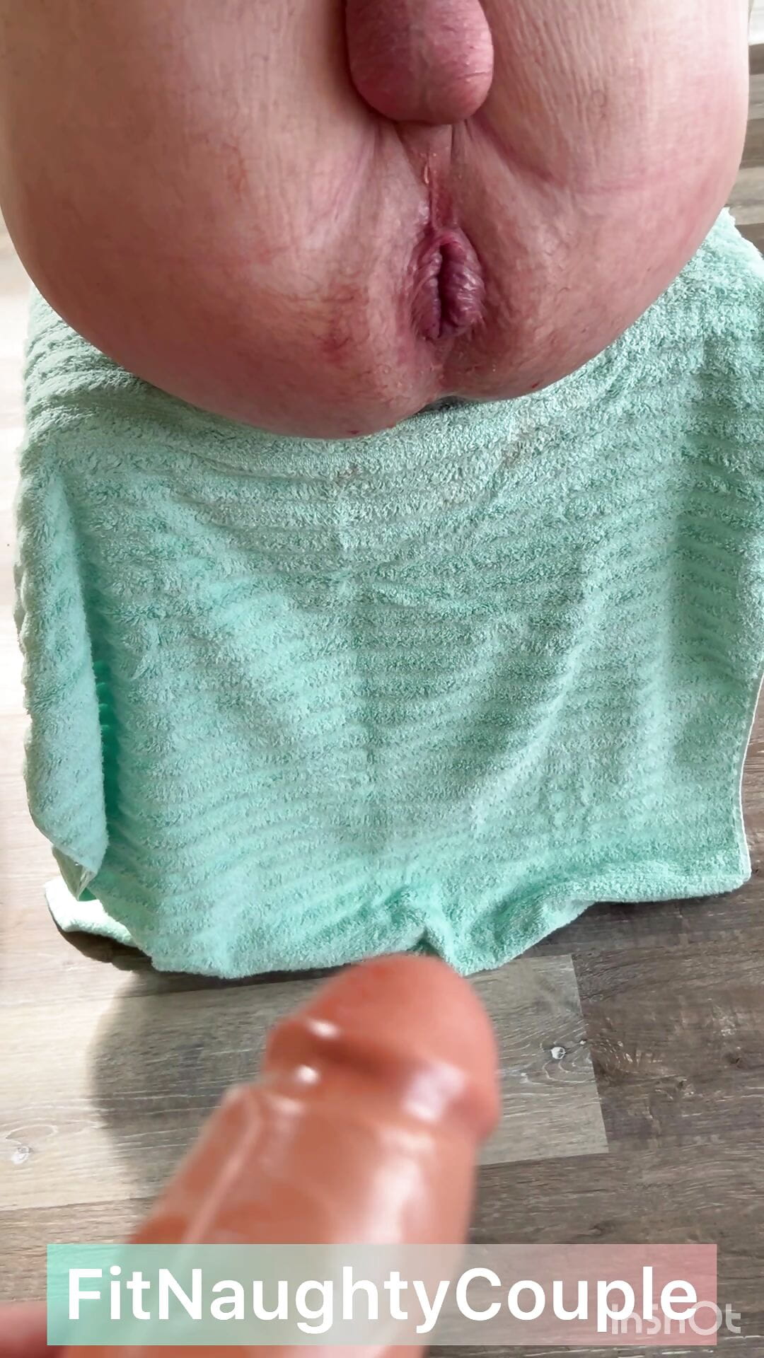 Look what his wife did to that ass hole! Gaping assholes is what she does! FitNaughtyCouple