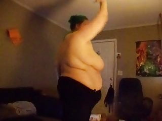 Fat wife playing just dance cassianobr...