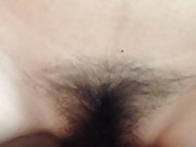 Fucking a Chinese Spread Hairy Pussy 
