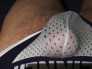 Cumming in briefs with vibrator