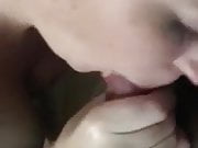 Wife sucking my cock after wedding 