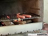 BBW fucks instead of grilling