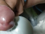 Huge cum shot with vibrater 