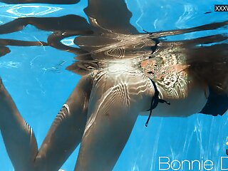 Hottest Petite Tightest Babe Bonnie Dolce Underwater...
