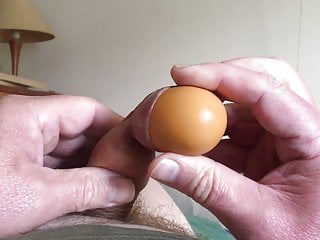 Foreskin With A Rubber Egg #2