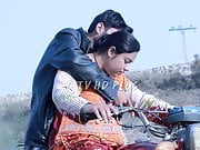 Sadaf Khan on bike ride with aunty