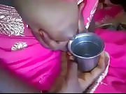 Telugu Aunty Milking Boobs