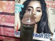 Pooja thevadiya sucking my oily black cock 