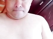 Asian dad show all on cam