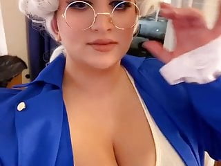 Cosplay booby bounce by Nikki 