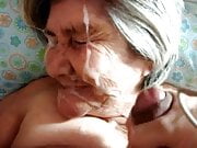 79 Year Old Granny Sucking and Facial