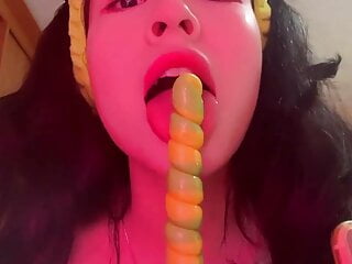 ASMR, Throat, Blowjob Sucking, Cummed