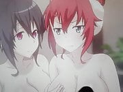 Rias Gremory and Akeno Himejima Cum Tribute SoP #27