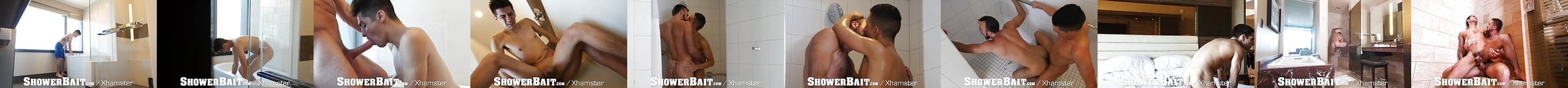 Showerbait Peeping Hunk Shower Fucks Tight Ass Gay Porn 76