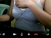 Roslyn philipina Flashing nipples on skype